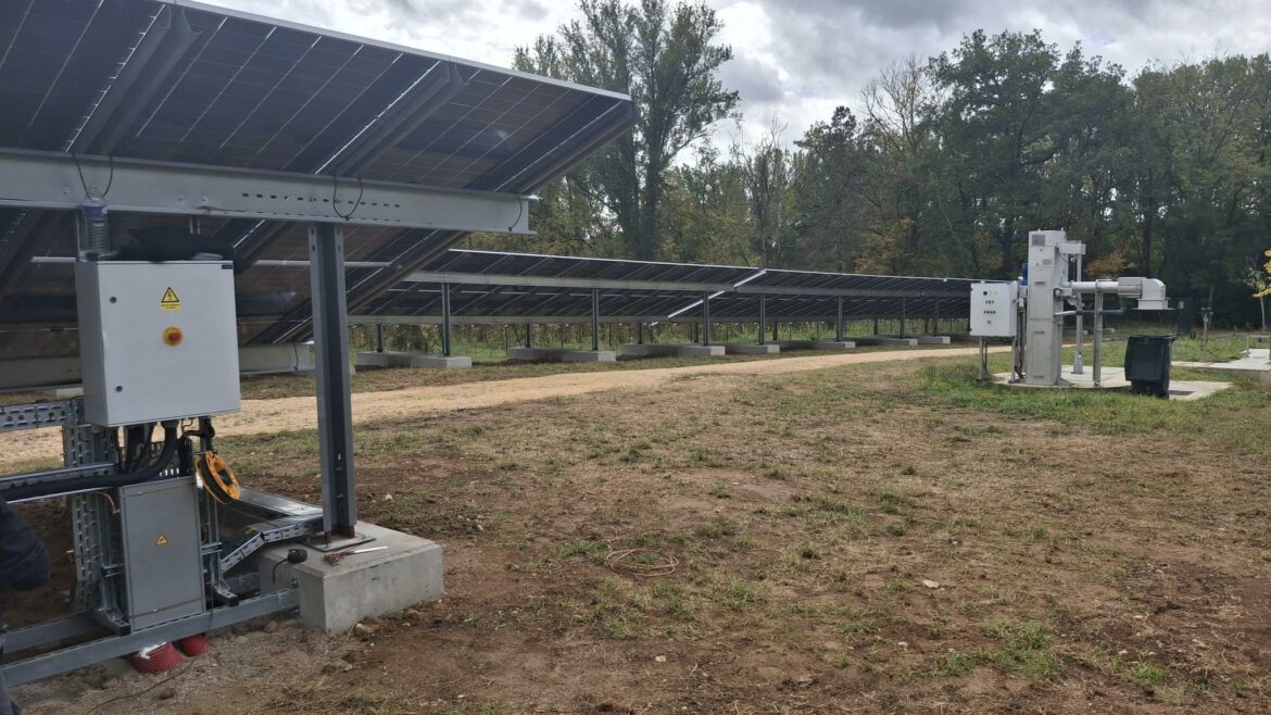 Production d'énergie sur la station de Duravel