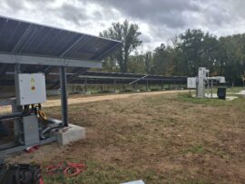 Production d'énergie sur la station de Duravel