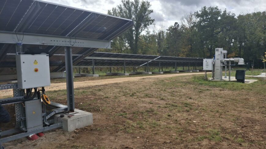 Production d'énergie sur la station de Duravel
